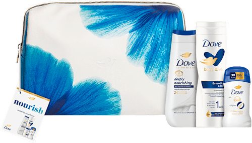 nourish poklon set - torbica Dove