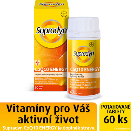 CoQ10 tablety Energy Supradyn