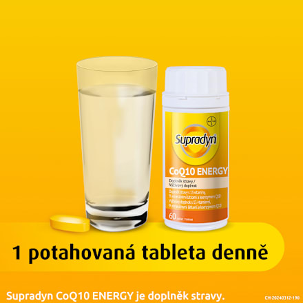 CoQ10 tablety Energy Supradyn