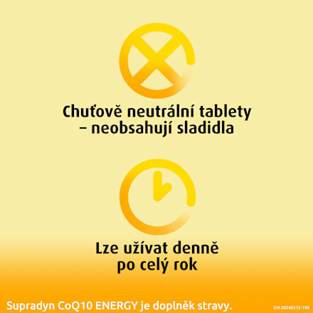 CoQ10 tablety Energy Supradyn