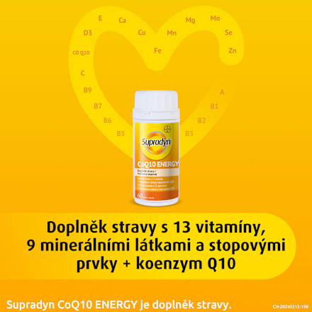 CoQ10 tablety Energy Supradyn