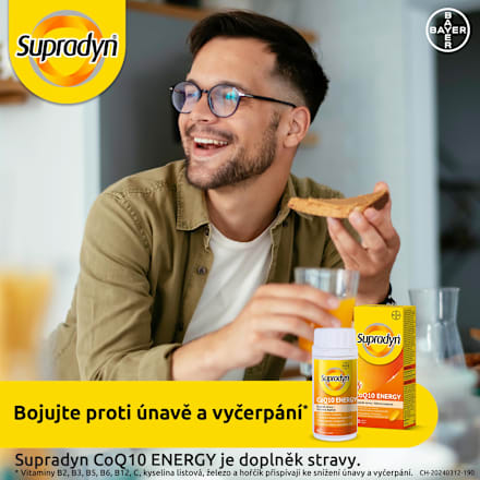 CoQ10 tablety Energy Supradyn