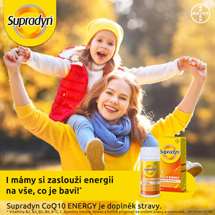 CoQ10 tablety Energy Supradyn