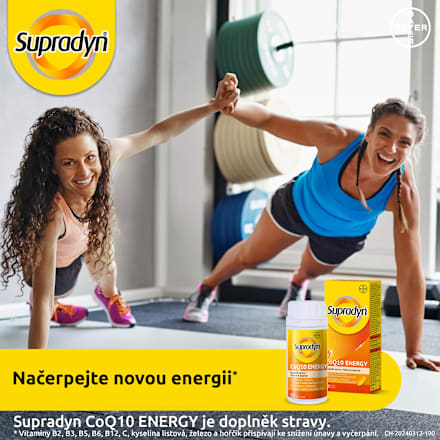 CoQ10 tablety Energy Supradyn