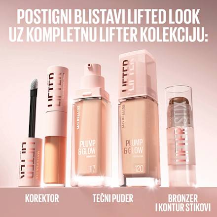 LIFTER PLUMP & GLOW tečni puder - 119 MAYBELLINE NEW YORK