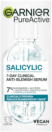 Pleťové sérum proti nedokonalostiam Salicylic 7-Day Clinical GARNIER PureActive