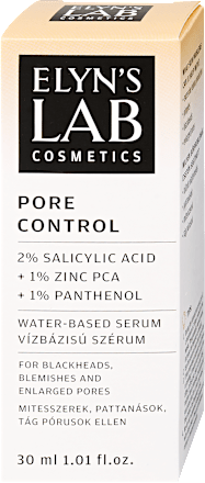 Arcszérum, Pore Control, 2% szalicilsavval Elyn's Lab