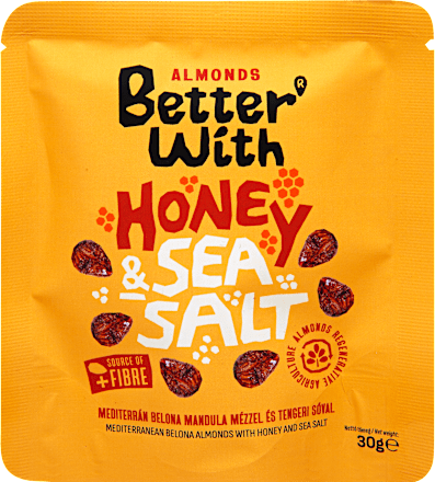 Mézes-tengeri sós mandula Better With