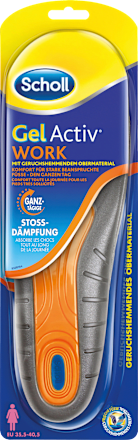 Gel Einlegesohlen Activ Work Gr. 35,5 - 40,5 Scholl