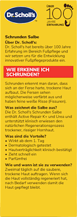 Fußcreme active repair K+ mit 25% Urea & Keratin Scholl