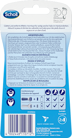 Expert Care Ersatzrollen stark Dr. Scholl's