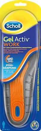 Gel Einlegesohlen Gel Activ Work Gr. 40-46,5 Scholl