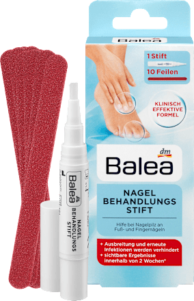 Nagelbehandlungsstift bei Nagelpilz an Fuß- und Fingernägeln Balea