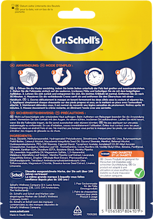 Fußmaske Beruhigend und revitalisierend Scholl