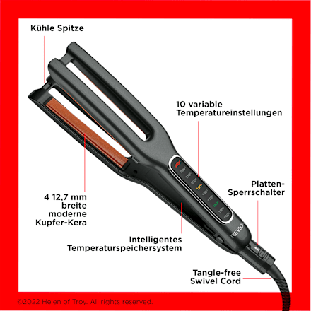 Double Straight RVST2204 Glätteisen REVLON