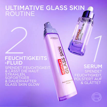 Feuchtigkeitsfluid Glass Skin L'ORÉAL PARiS REVITALIFT