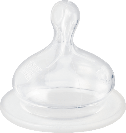 Trinksauger Weithals Silikon anatomisch, Gr. S, von Geburt an   babylove