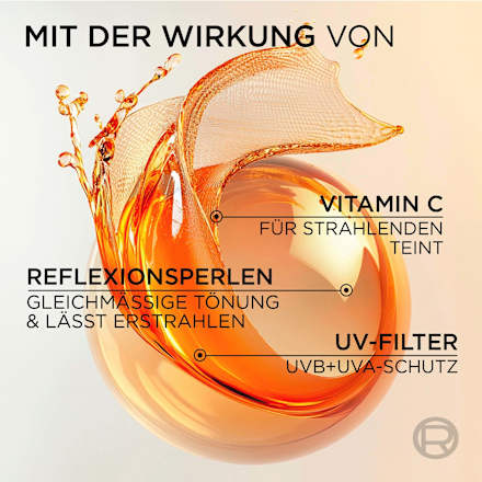 Tagescreme Vitamin C getönter Glow tägliches Fluid LSF 30 L'ORÉAL PARiS REVITALIFT