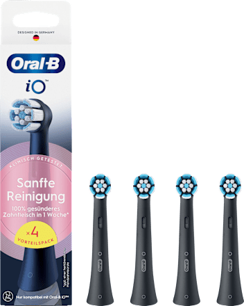 Aufsteckbürste iO Sanfte Reinigung schwarz Oral-B