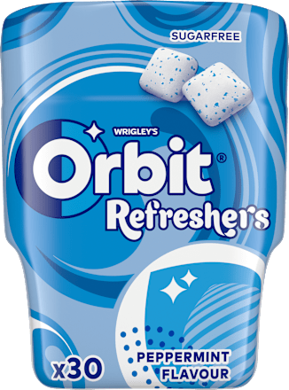 Žvečilni gumiji Refreshers Peppermint Orbit