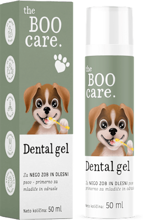 Dentalni gel za nego zob in dlesni psov the BOO care