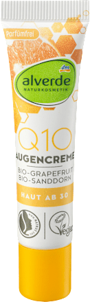 Околоочен гел Q10 био-грейпфрут и био-облепиха alverde NATURKOSMETIK