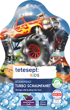 Schaumbad Turbo Schaumfahrt tetesept: KIDS