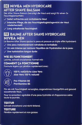 After Shave Balsam Hydrocare NIVEA MEN