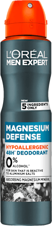 Dezodorant w spray'u Magnesium Defence L'ORÉAL PARiS MEN EXPERT