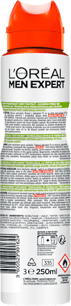 Dezodorant w spray'u Shirt Protect L'ORÉAL PARiS MEN EXPERT