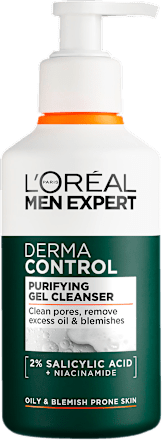 Żel oczyszczający do mycia twarzy Derma Control  L'ORÉAL PARiS MEN EXPERT