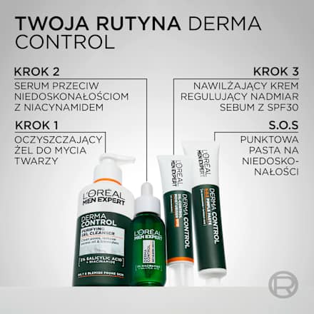 Krem SPF 30 Derma Control  L'ORÉAL PARiS MEN EXPERT