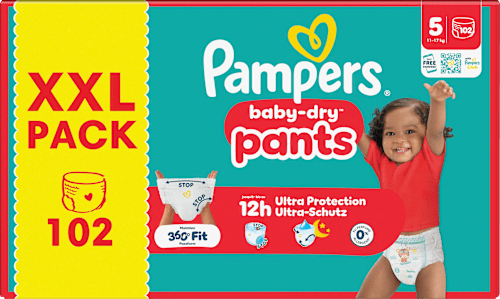 Baby Pants Gr. 5 (11-17 kg) XXL Pack Pampers baby-dry