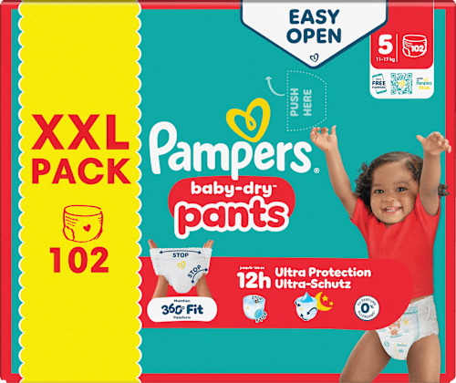 Baby Pants Gr. 5 (11-17 kg) XXL Pack Pampers baby-dry