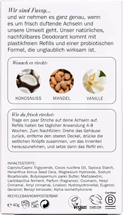 Deostick Coconut Milk + Nachfüllpack Fussy