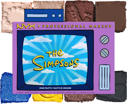 Farbplatte Simpsons The Family Mania NYX PROFESSIONAL MAKEUP