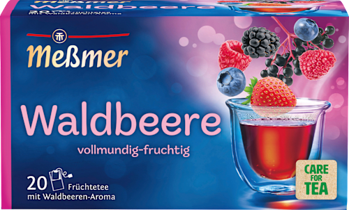 Früchtetee Waldbeere (20 Beutel) Meßmer