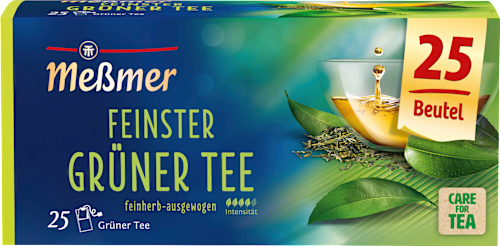 Grüner Tee (25 Beutel) Meßmer