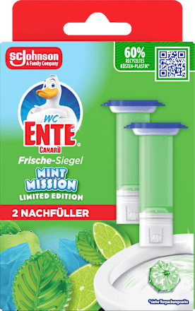WC-Reiniger Frische-Siegel Mint Mission Nachfüllpack 2 St WC-Ente