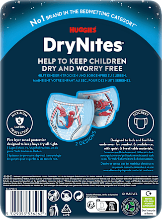 Pyjama Pants Jungen 3-5 Jahre HUGGIES DryNites