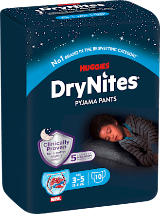Pyjama Pants Jungen 3-5 Jahre HUGGIES DryNites