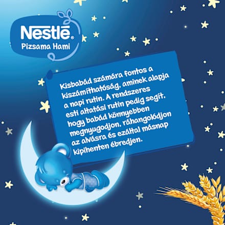 Pizsama Hami - kekszes folyékony gabonás bébiétel 6 hónapos kortól Nestlé