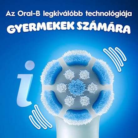 Elekrtomos fogkefe iO kids Stitch utazó tokkal Oral-B