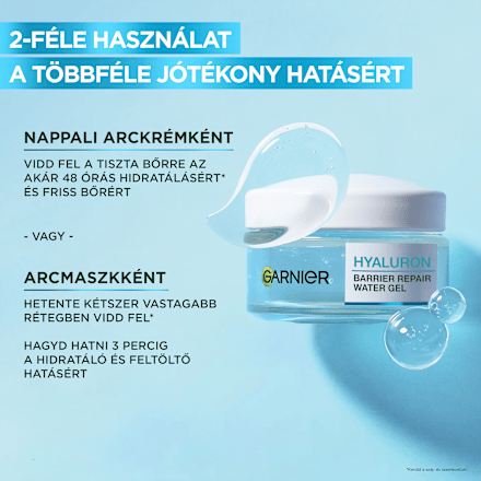 Arckrém gél. Hyaluronic Aloe GARNIER SKIN NATURALS