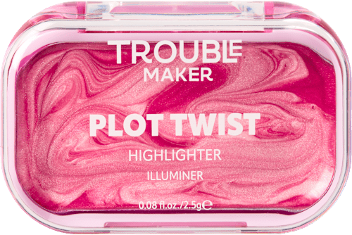 Krémový rozjasňovač Plot Twist - Spiralling Pink TROUBLE MAKER