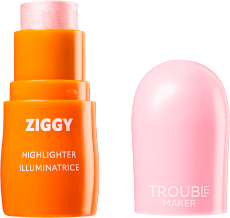 Rozjasňovač Ziggy Stick Glass - Earthling Pink TROUBLE MAKER