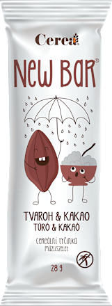 New Bar tyčinka tvaroh & čokoláda Cerea
