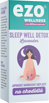 náplasti na chodidla Sleep Well Detox Lavender Ezo