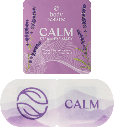 hřejivá maska na oči Calm Levandule body restore