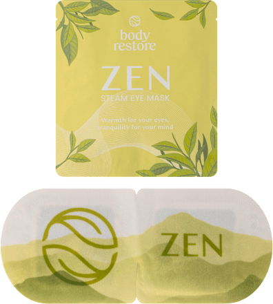 hřejivá maska na oči Zen Green Tea body restore